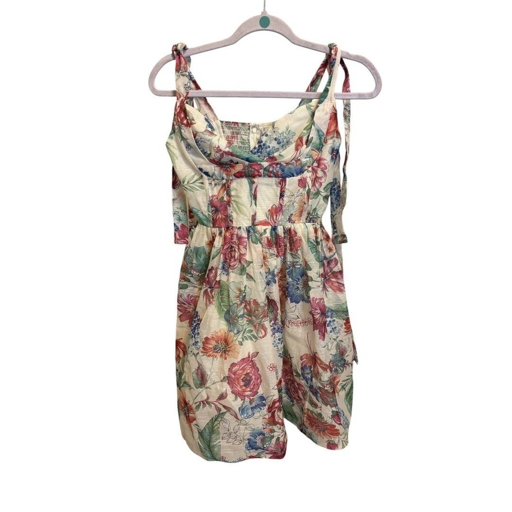 NWT L'ATISTE by Amy Flower Print‎ Georgia Dress
